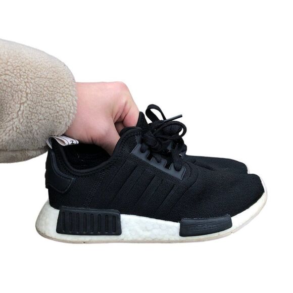 Rare 2019 adidas NMD R1 Core Black Orchid Tint Size 5 - Picture 3 of 16